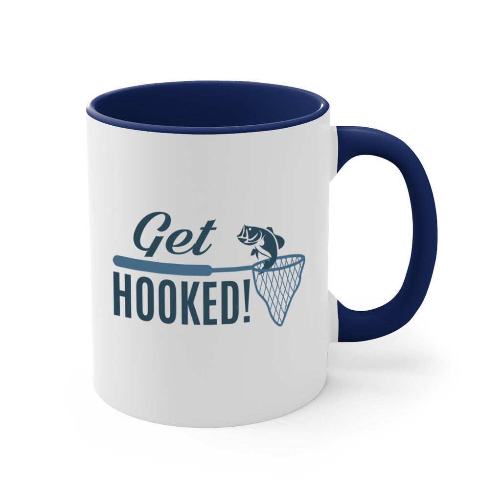 get hooked 133#- fishing-Mug / Coffee Cup