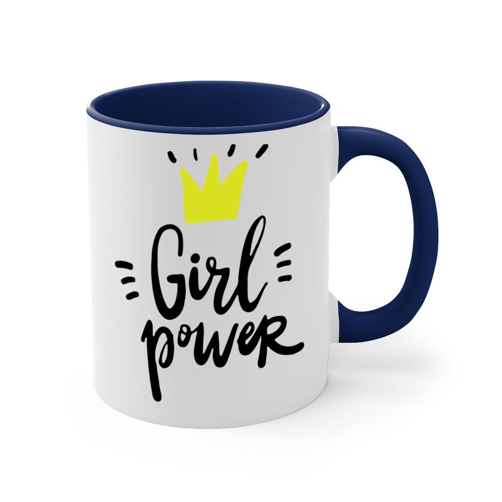 girl power crown 35#- Black women - Girls-Mug / Coffee Cup