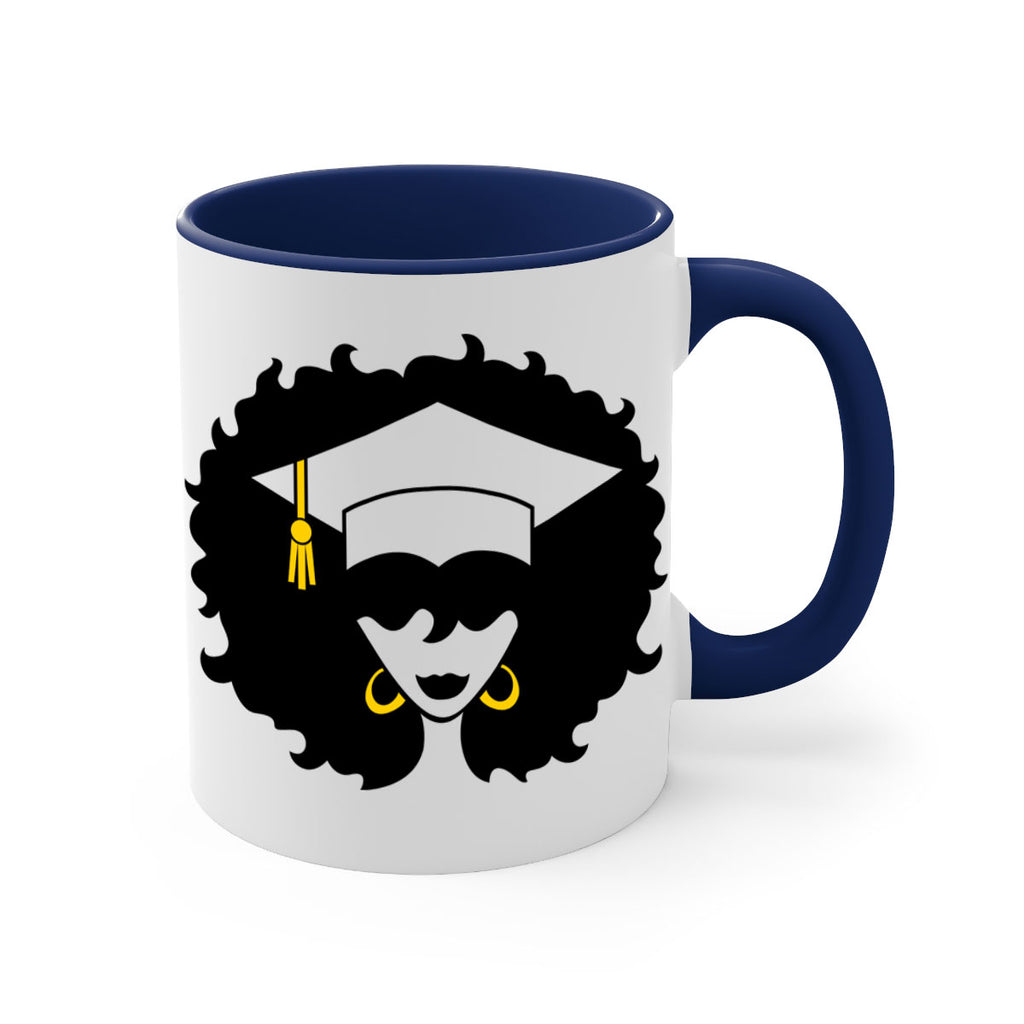 grad black woman 33#- Black women - Girls-Mug / Coffee Cup