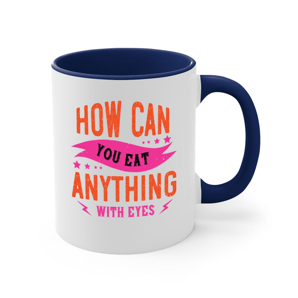 how can you eat anything with eyes 55#- vegan-Mug / Coffee Cup