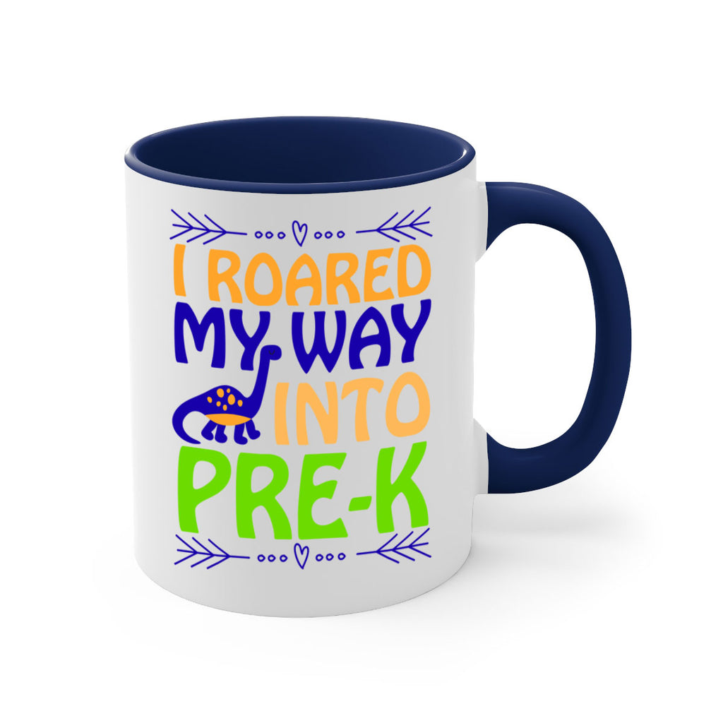 i roared my way into prek 20#- mardi gras-Mug / Coffee Cup