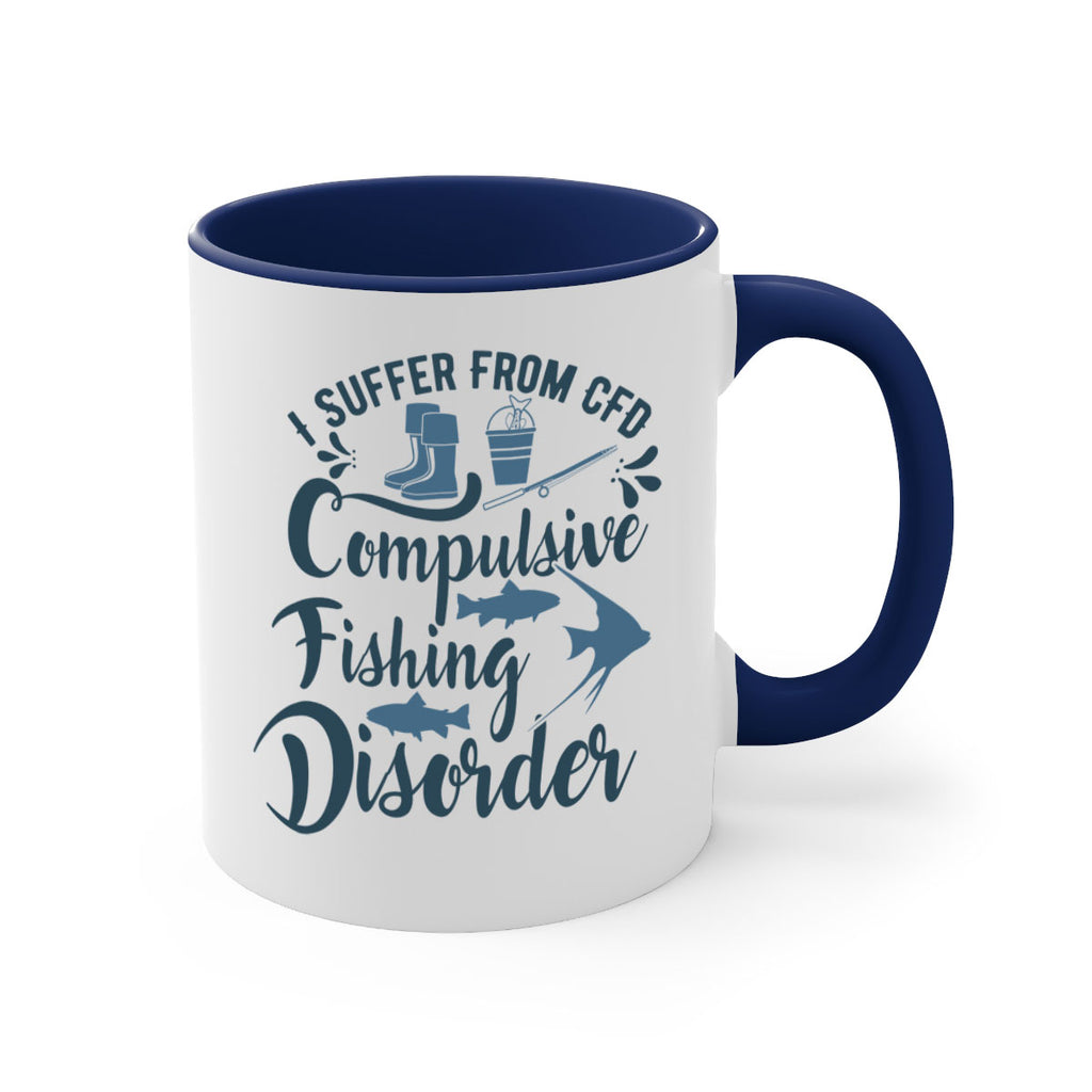 i suffer from 98#- fishing-Mug / Coffee Cup