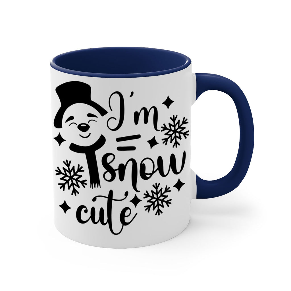 i'm snow cute style 357#- christmas-Mug / Coffee Cup