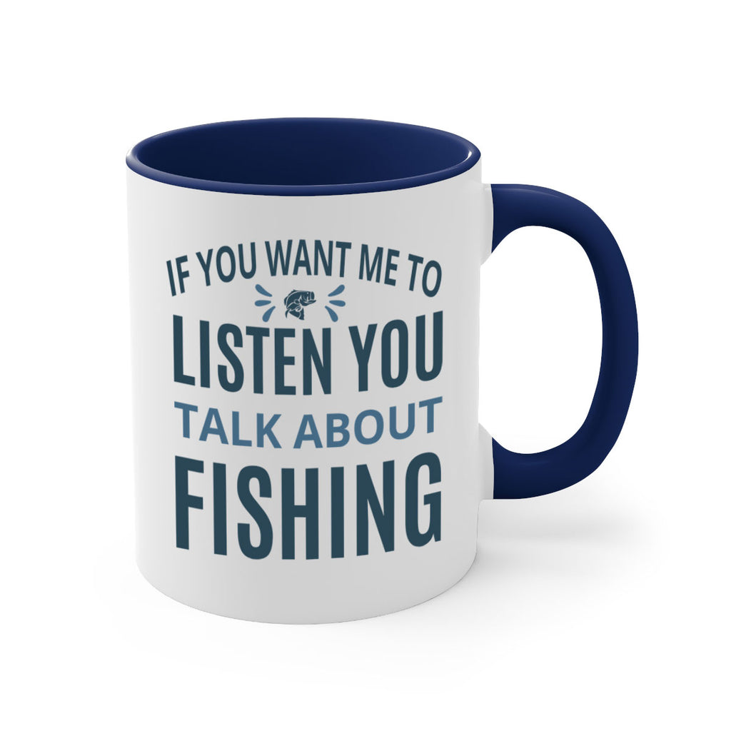 if you want 86#- fishing-Mug / Coffee Cup