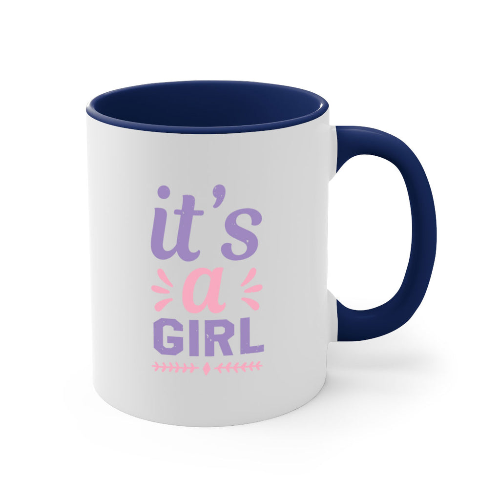 its a girl Style 32#- baby shower-Mug / Coffee Cup