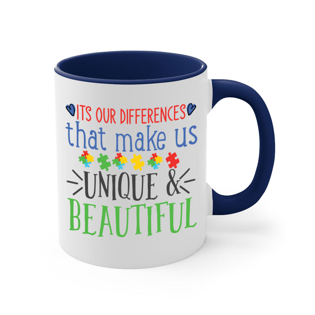 its our differences that make us unique beautiful Style 27#- autism-Mug / Coffee Cup
