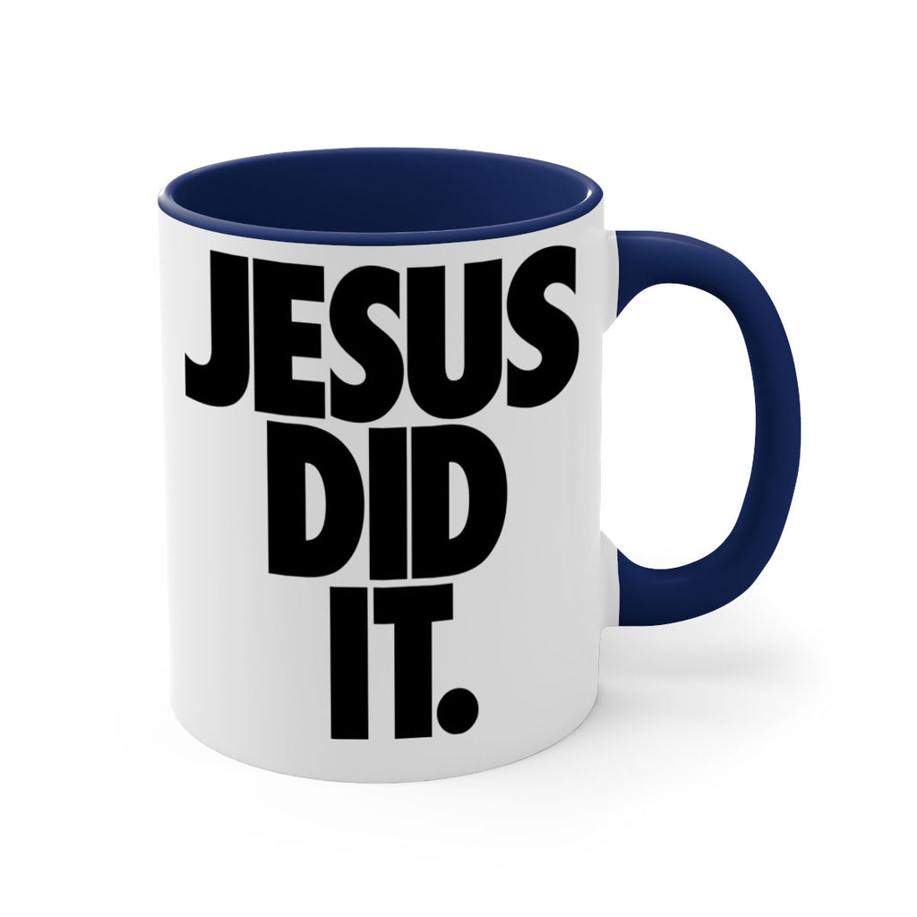 jesus did it 102#- black words - phrases-Mug / Coffee Cup