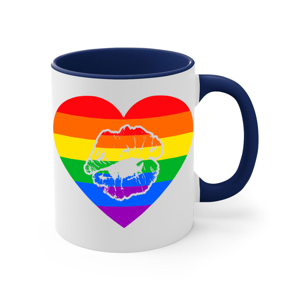 lgbt rainbow cool lip lgbt 96#- lgbt-Mug / Coffee Cup