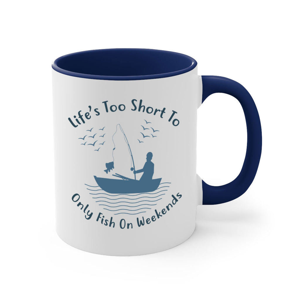 lifes too short 63#- fishing-Mug / Coffee Cup