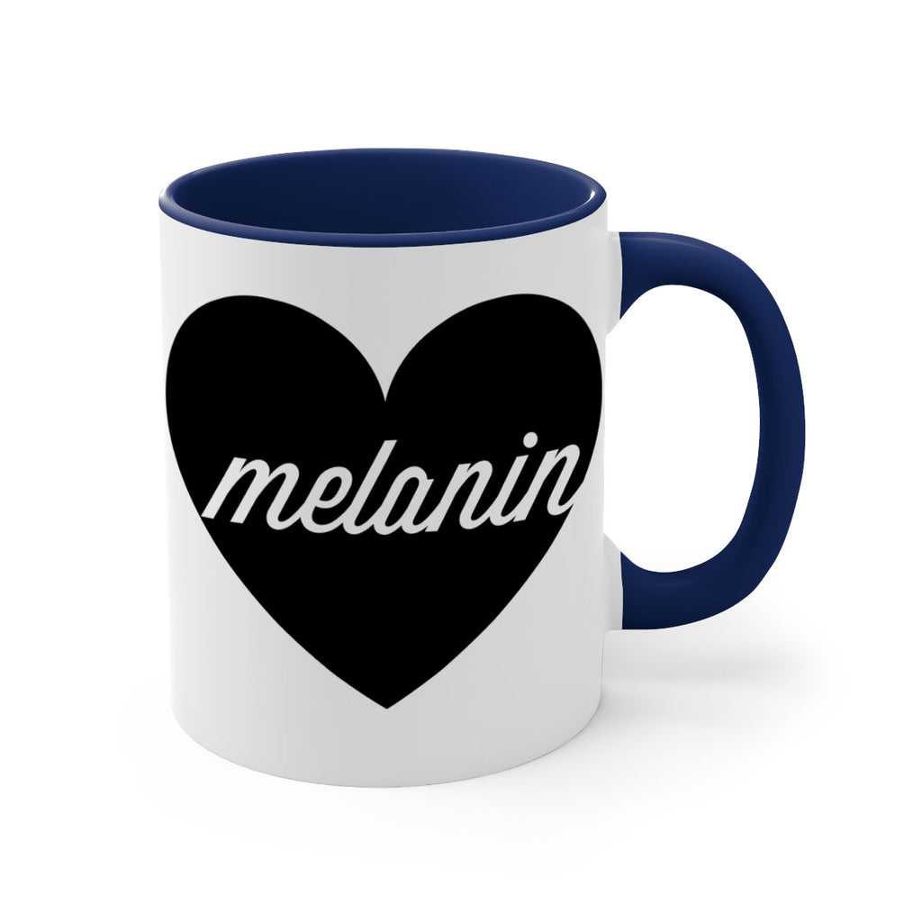 melanin loveheart 76#- black words - phrases-Mug / Coffee Cup