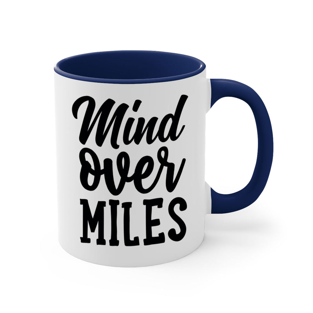 mind over miles 28#- gym-Mug / Coffee Cup