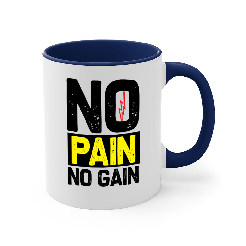 no pain no gain 5#- gym-Mug / Coffee Cup