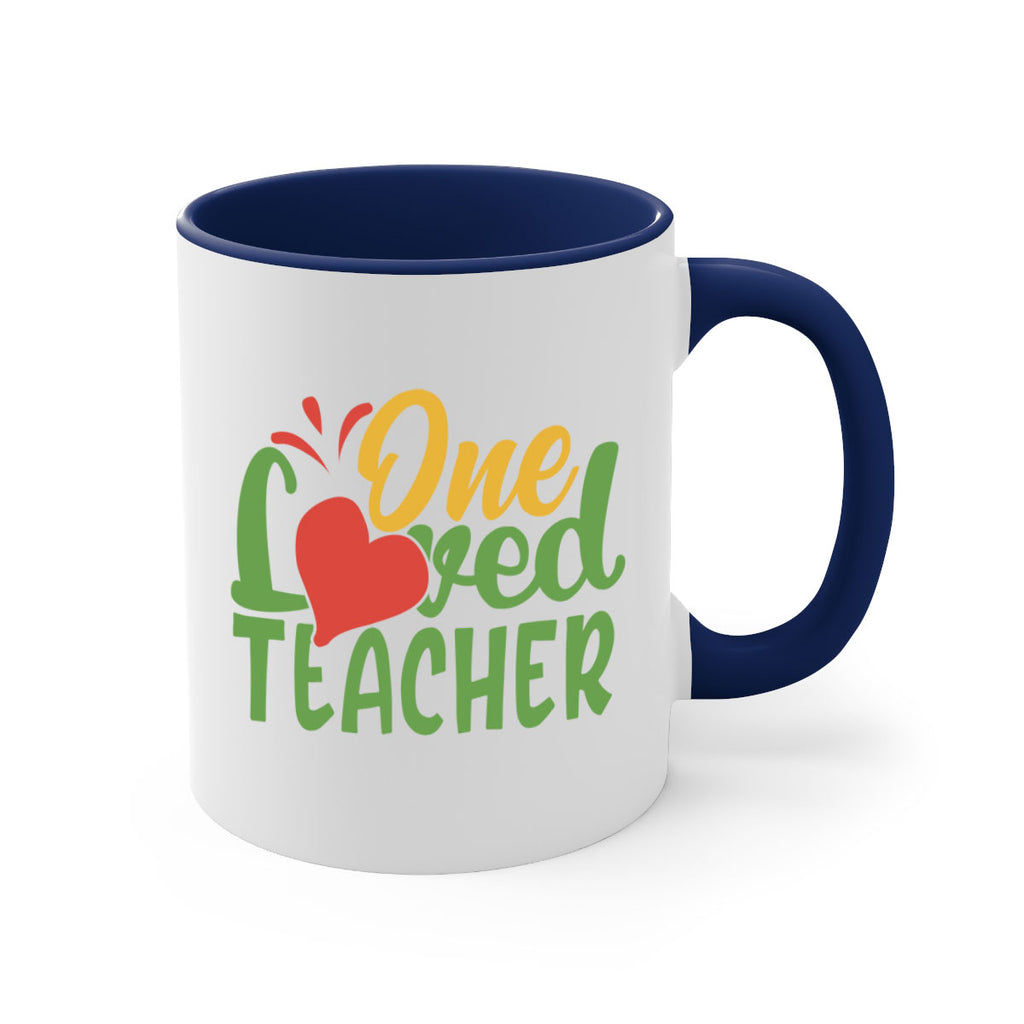 one loved teacher Style 166#- teacher-Mug / Coffee Cup