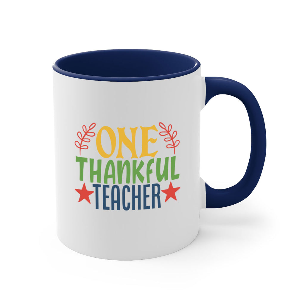 one thankful teacher Style 157#- teacher-Mug / Coffee Cup