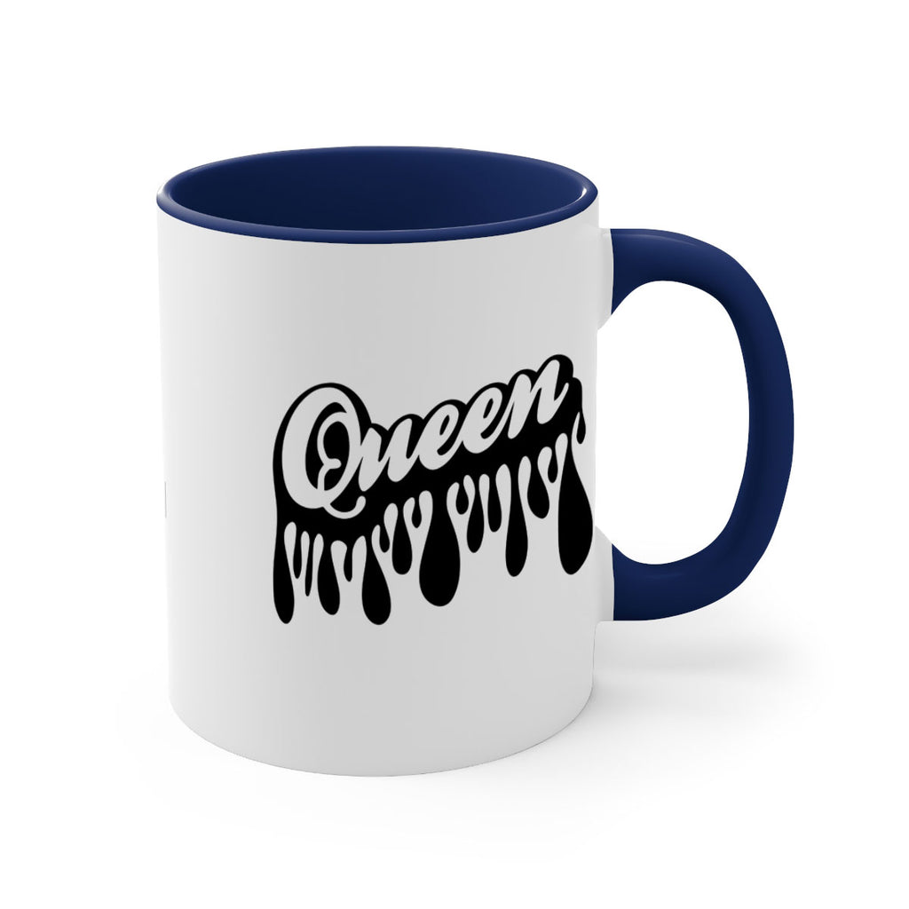 queen- black words - phrases-Mug / Coffee Cup