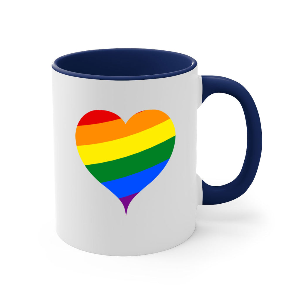 rainbow hear 8#- lgbt-Mug / Coffee Cup