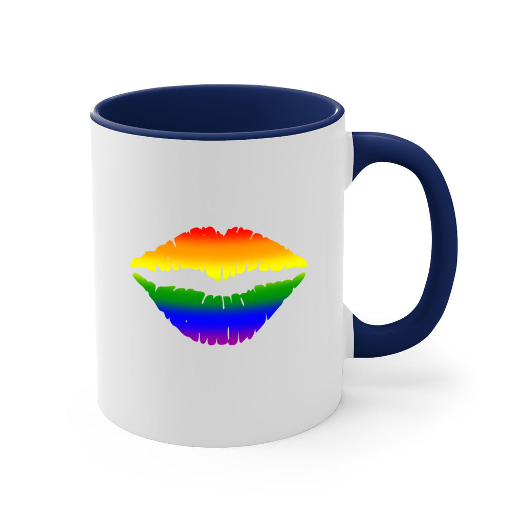 rainbow lips 6#- lgbt-Mug / Coffee Cup