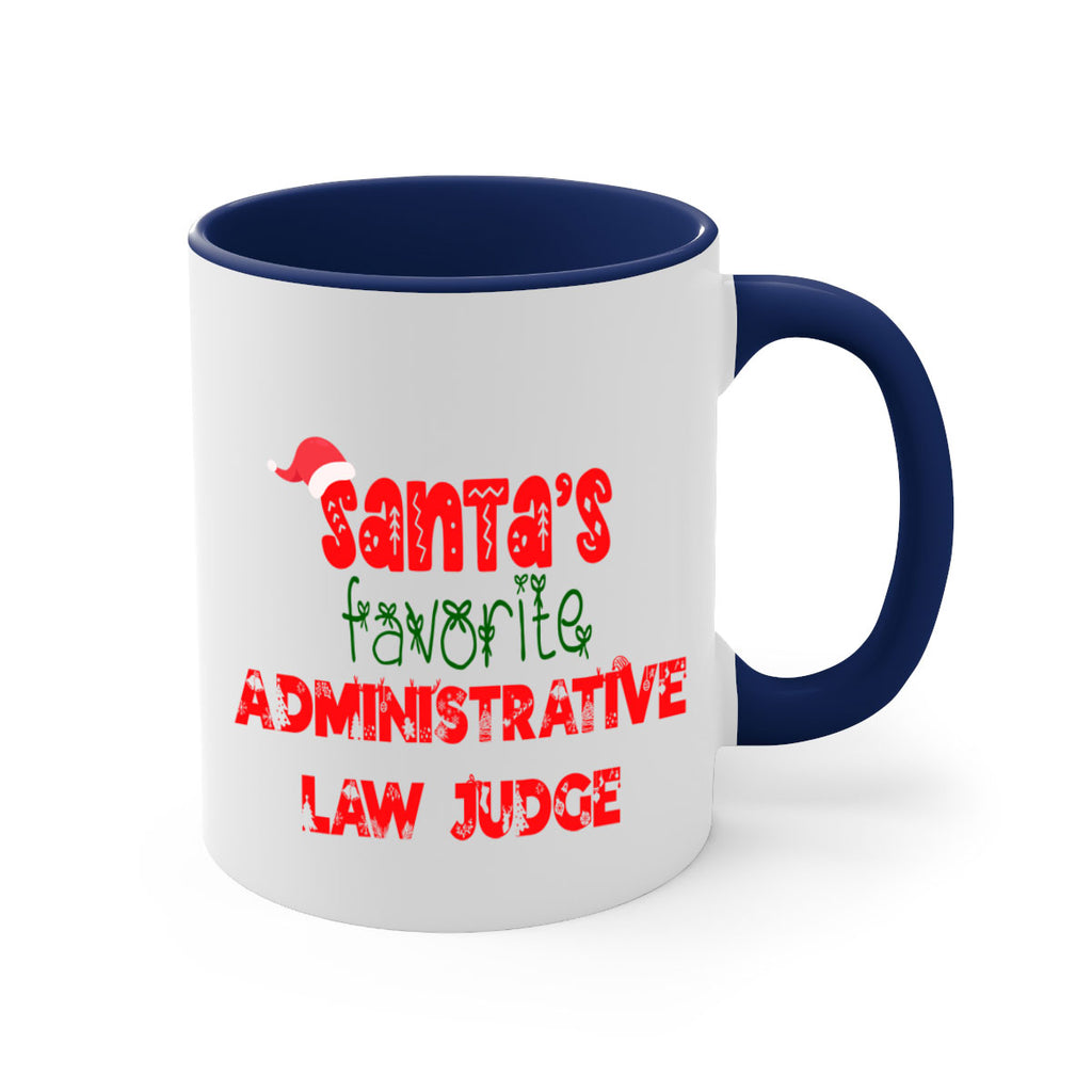 santas favorite administrative law judge style 624#- christmas-Mug / Coffee Cup