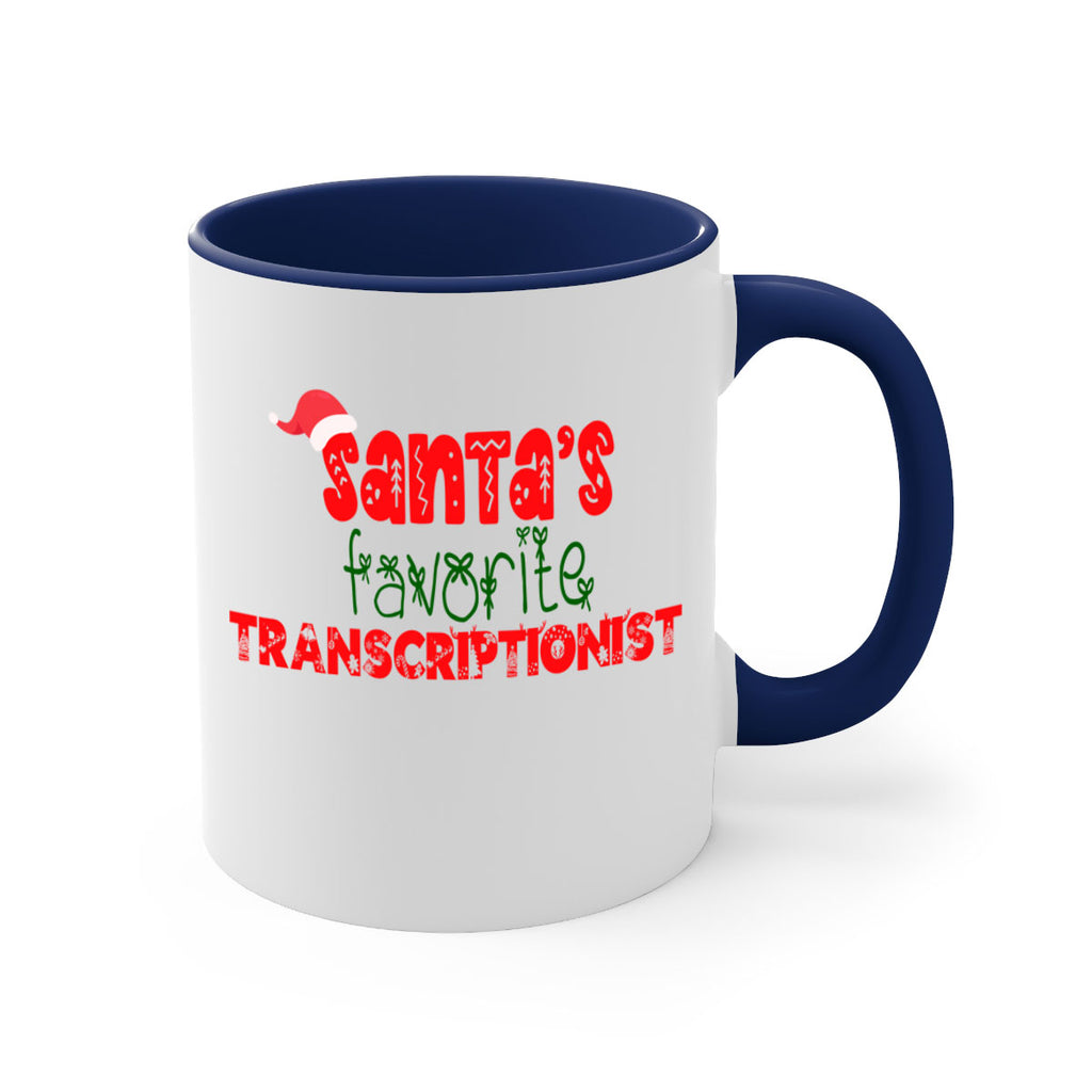 santas favorite transcriptionist style 1127#- christmas-Mug / Coffee Cup