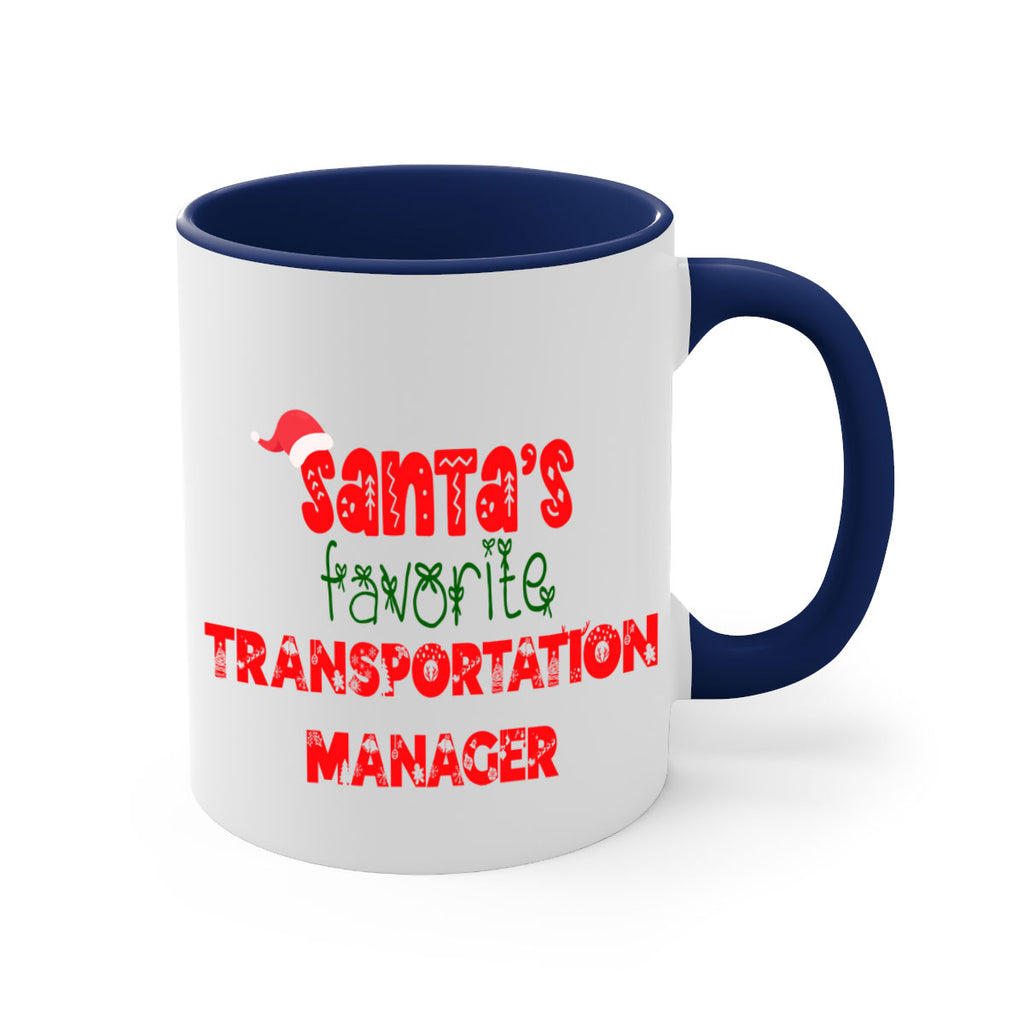santas favorite transportation manager style 1129#- christmas-Mug / Coffee Cup