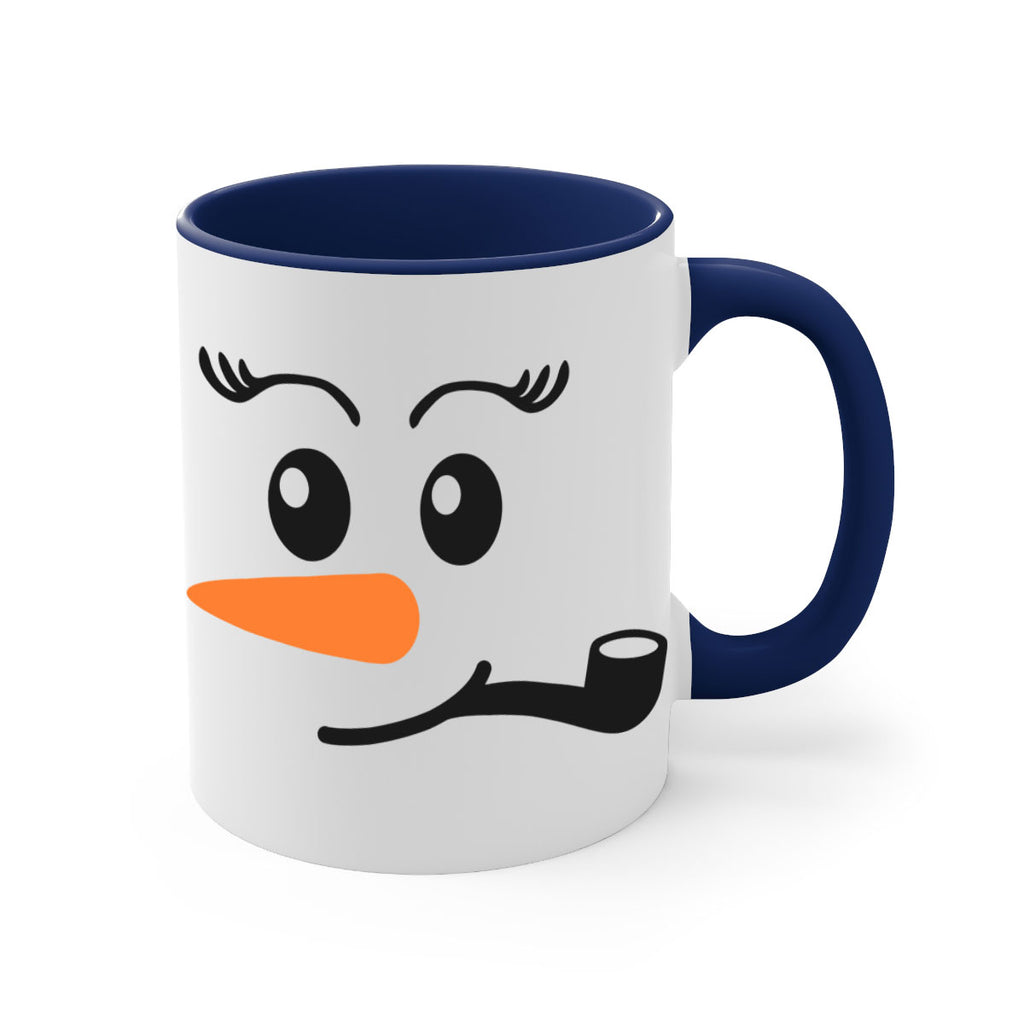 snowman face 6#- christmas-Mug / Coffee Cup
