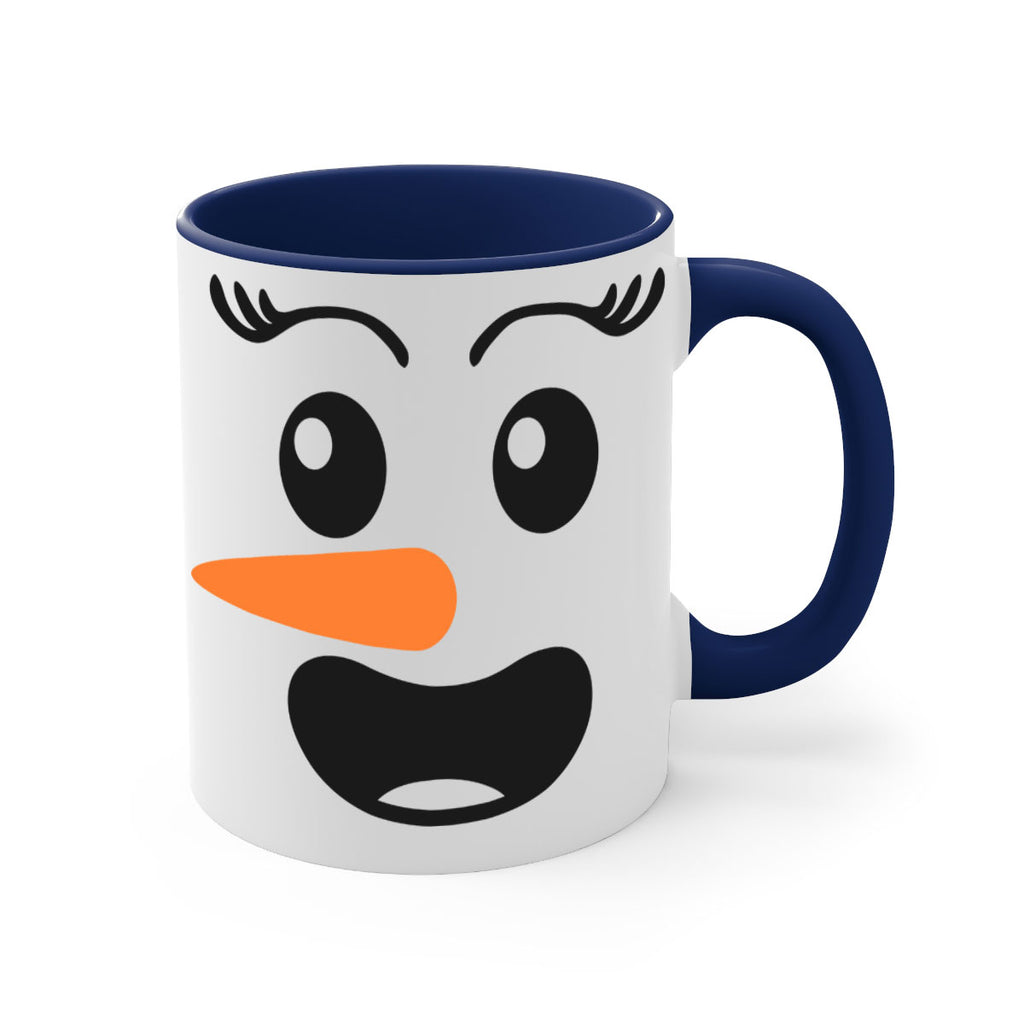 snowman face style 1180#- christmas-Mug / Coffee Cup
