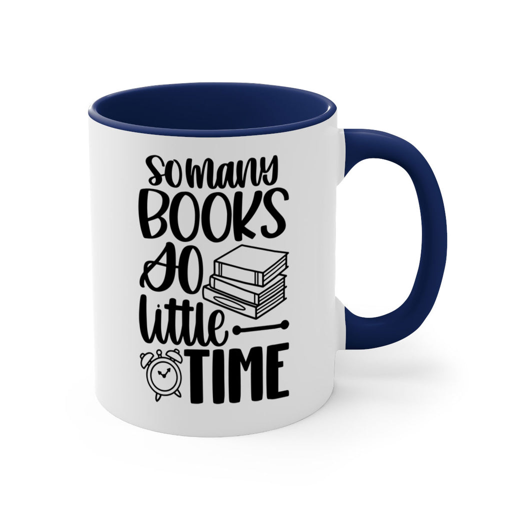 so many books so little time 28#- Reading - Books-Mug / Coffee Cup