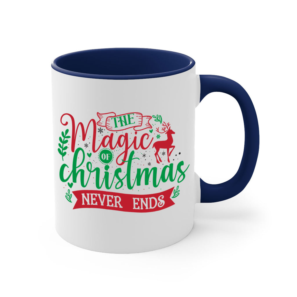 the magic of christmas never ends style 1201#- christmas-Mug / Coffee Cup