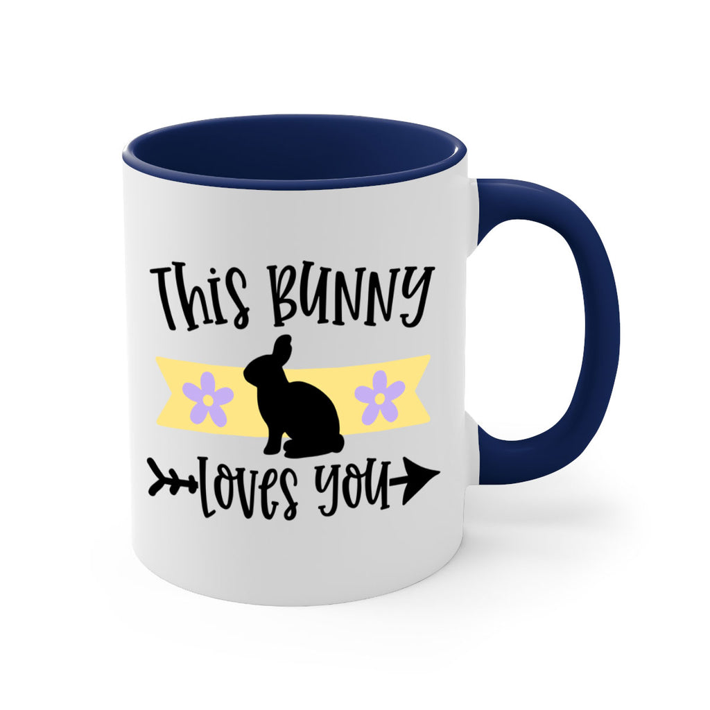 this bunny loves you 10#- easter-Mug / Coffee Cup