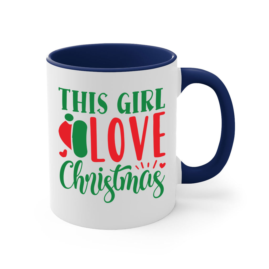 this girl love christmas style 1208#- christmas-Mug / Coffee Cup