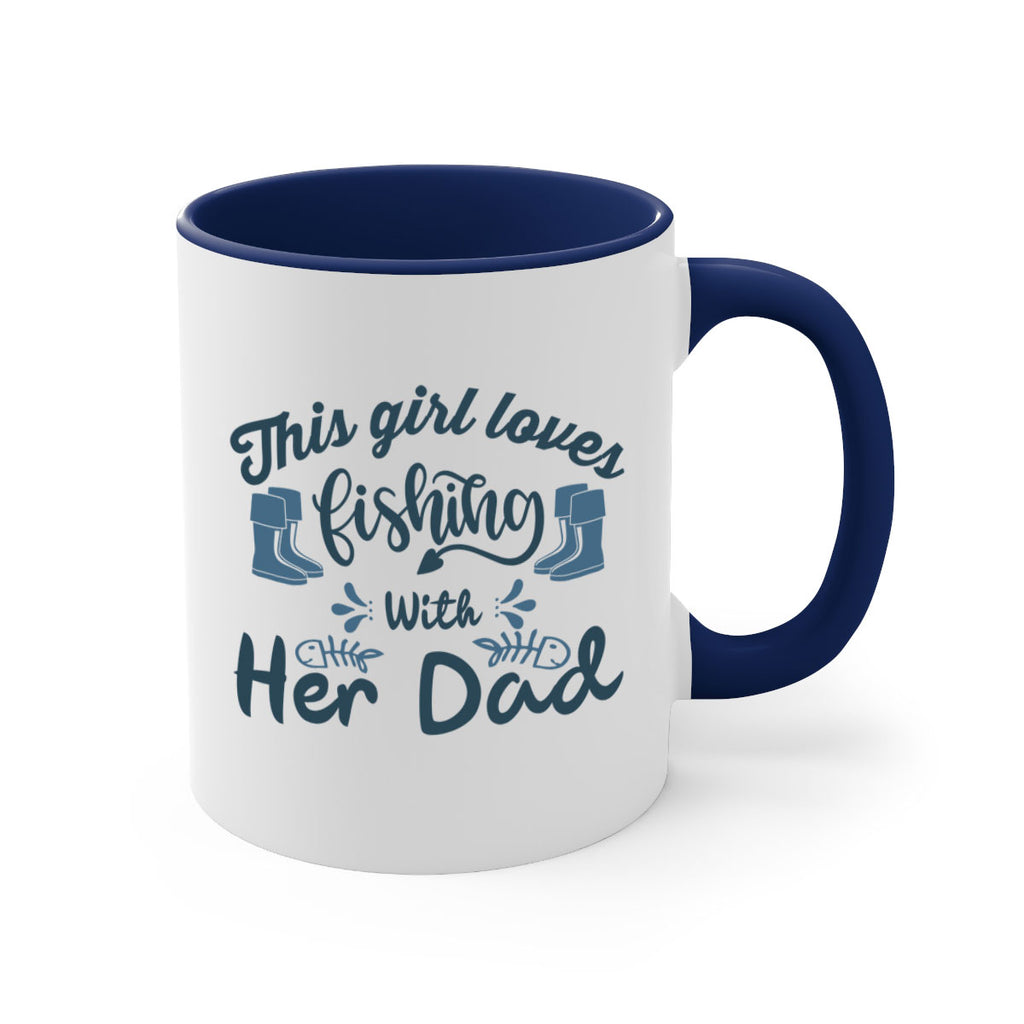 this girl loves fishing 19#- fishing-Mug / Coffee Cup
