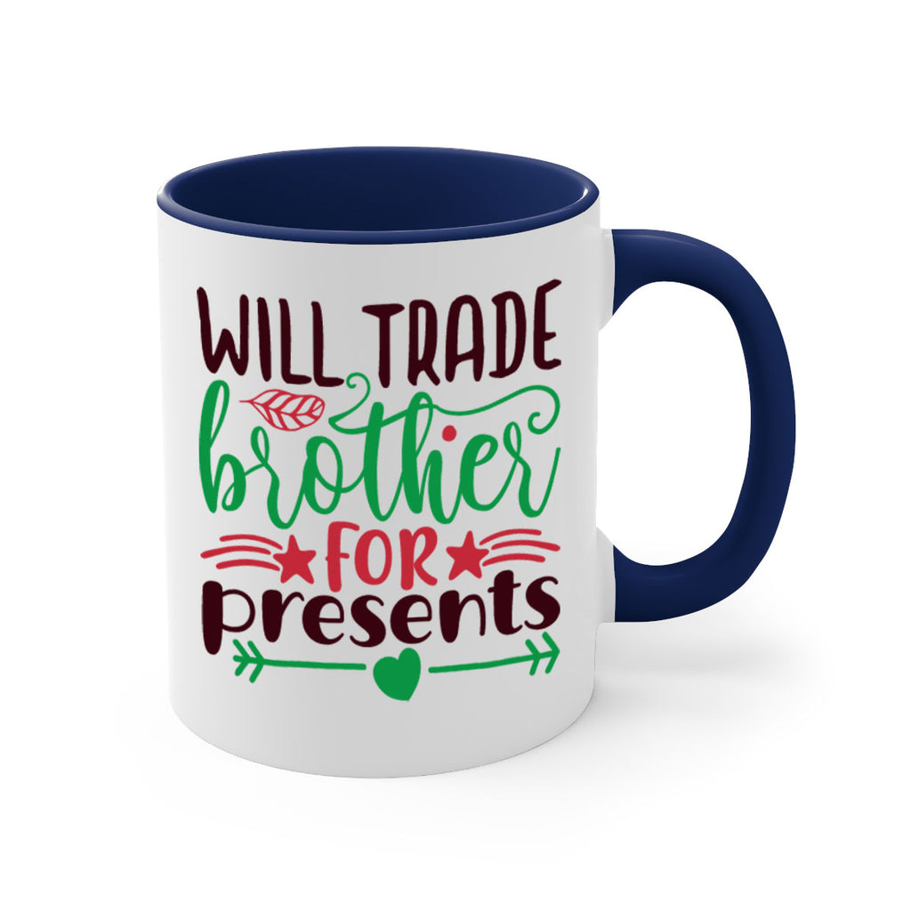 will trade brother for present 3#- christmas-Mug / Coffee Cup