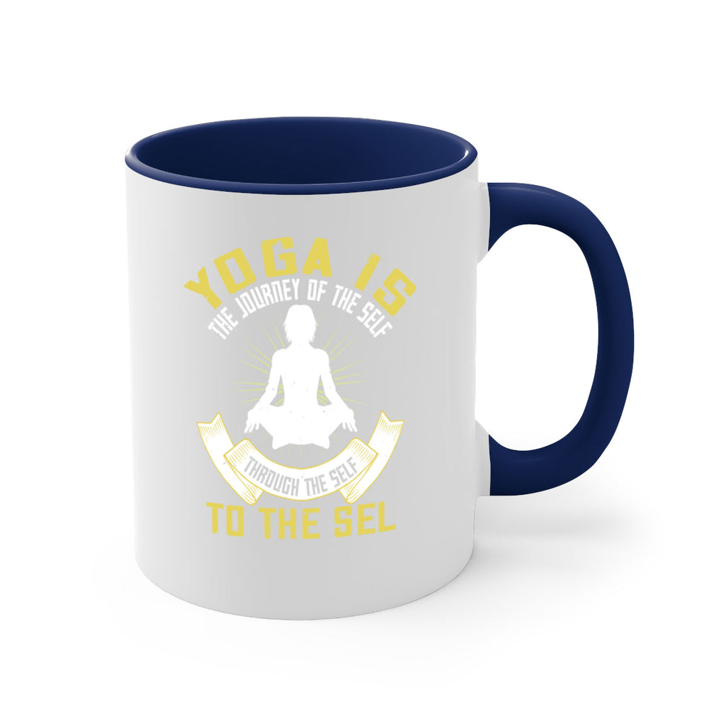 yoga is the journey of the self through the self to the sel 20#- yoga-Mug / Coffee Cup