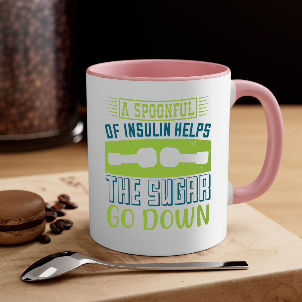 A Spoon Full Of Insulin Helps The Sugar Go Down Style 39#- diabetes-Mug / Coffee Cup