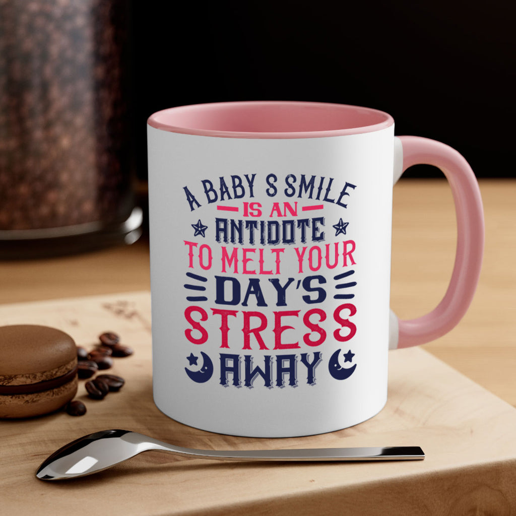 A baby’s smile is an antidote to melt your day’s stress away Style 135#- baby2-Mug / Coffee Cup