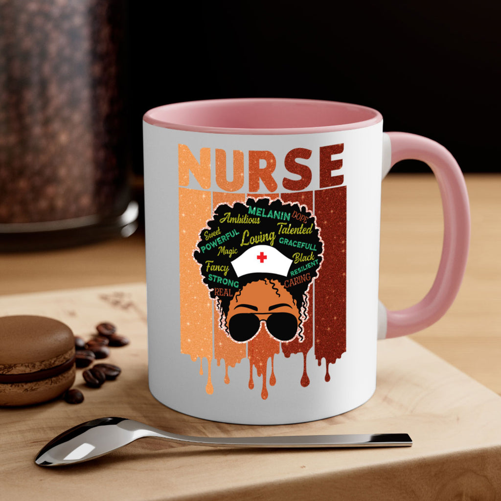 Black Nurse African Melanin Juneteenth 22#- juneteenth-Mug / Coffee Cup