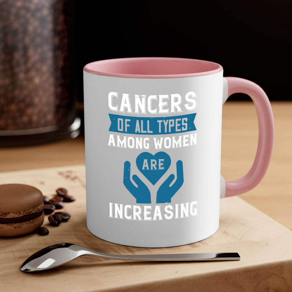 Cancers of all types among women are increasing Style 4#- World Health-Mug / Coffee Cup