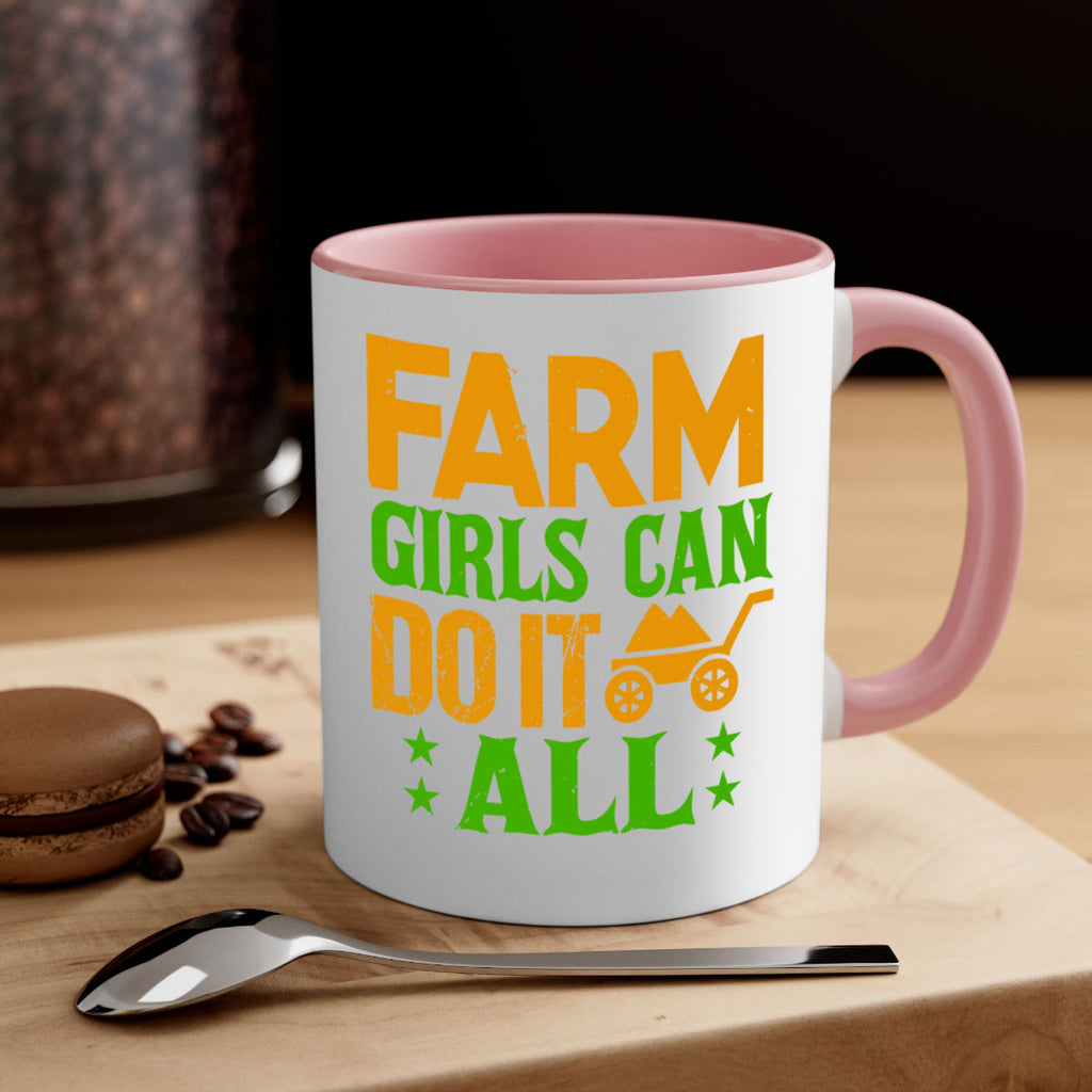 Farm girls can do it all 13#- Farm and garden-Mug / Coffee Cup