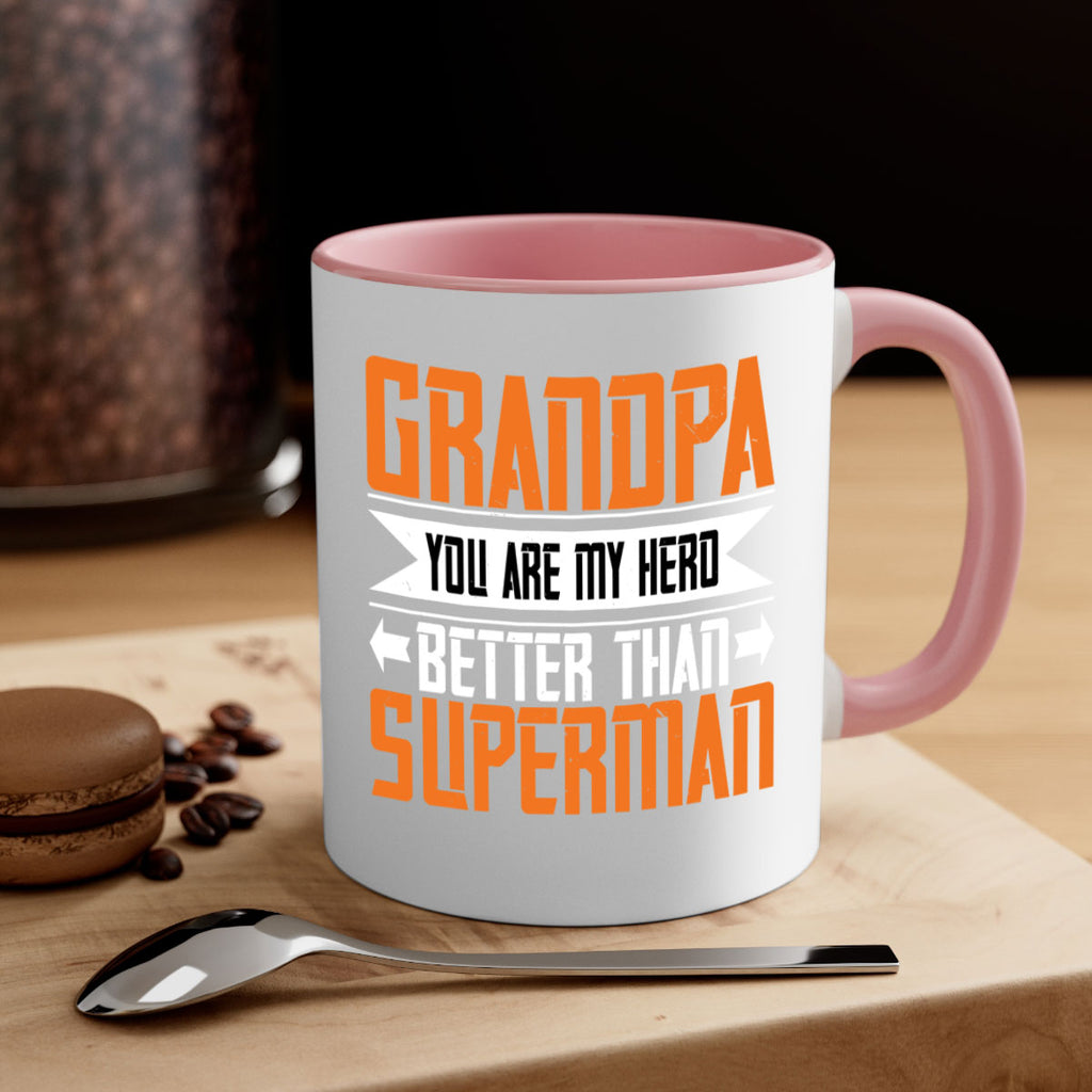 Grandpa you are my hero better than superman 101#- grandpa-Mug / Coffee Cup