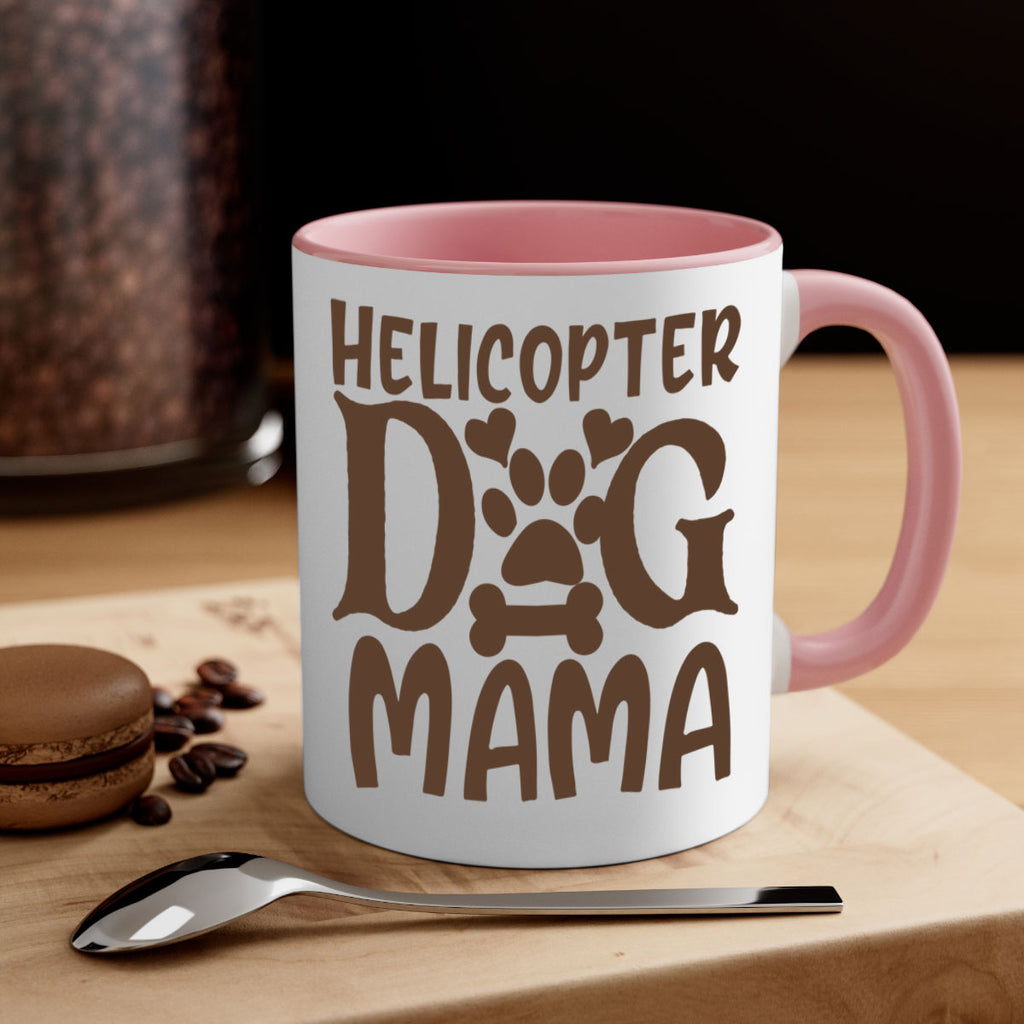 Helicopter Dog Mama Style 87#- Dog-Mug / Coffee Cup