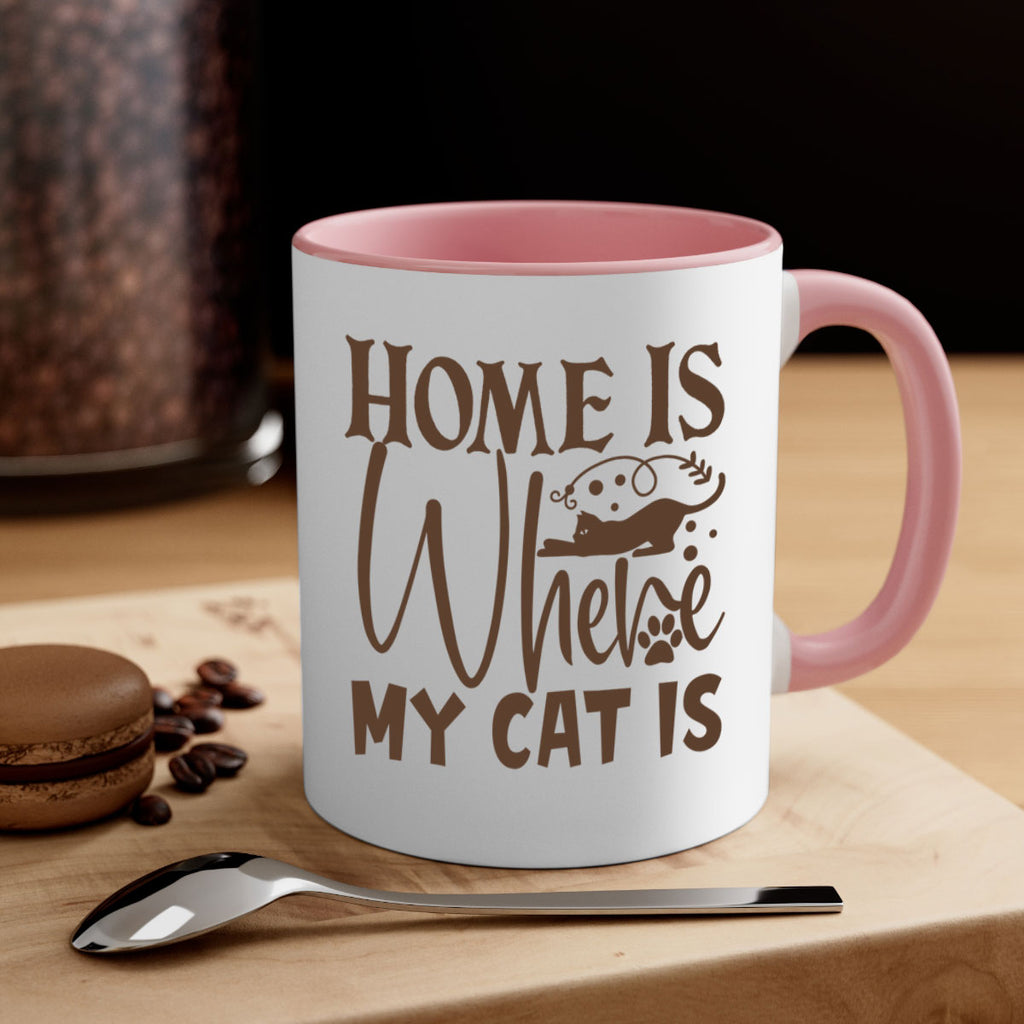 Home Is Where My Cat Is Style 14#- cat-Mug / Coffee Cup