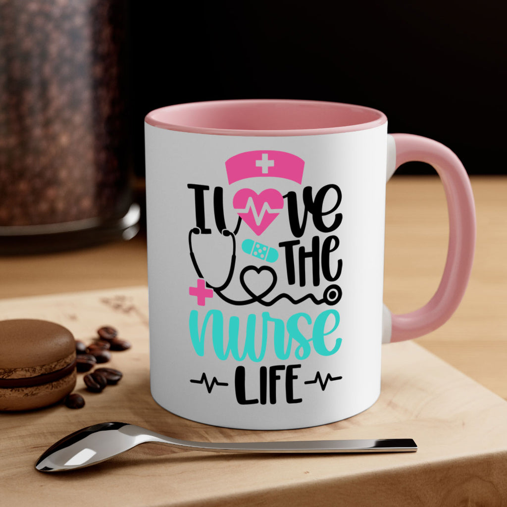 I Love The Nurse Life Style Style 169#- nurse-Mug / Coffee Cup