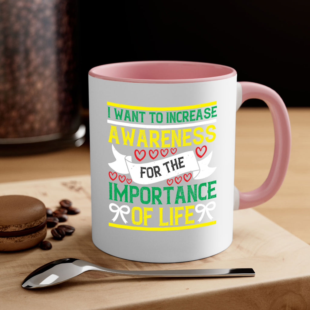 I want to increase awareness for the importance of life Style 44#- Self awareness-Mug / Coffee Cup