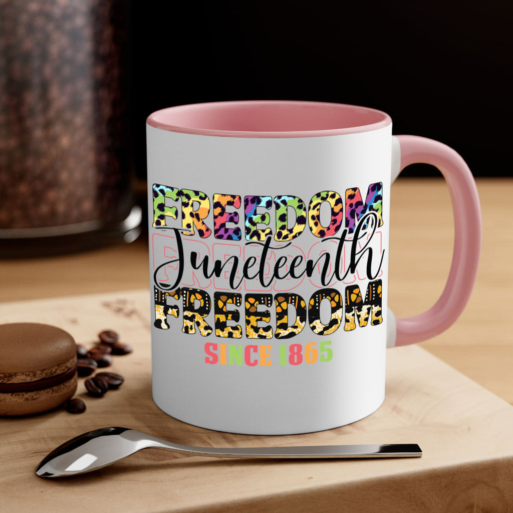 Juneteenth Freedom Since 1865 Png 36#- juneteenth-Mug / Coffee Cup