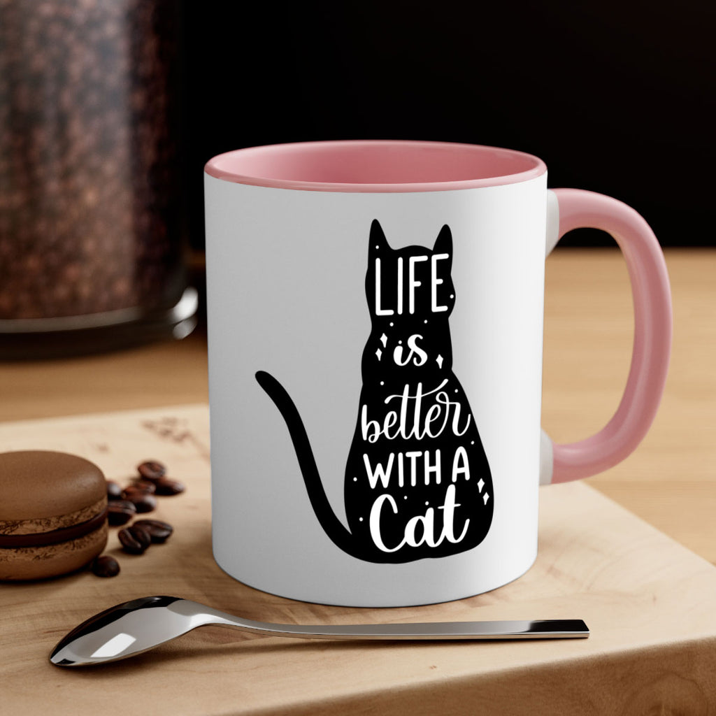 Life Is Better With A Cat Style 98#- cat-Mug / Coffee Cup