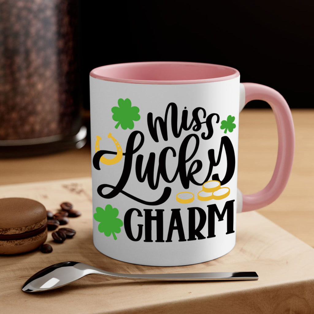 Miss Lucky Charm Style 47#- St Patricks Day-Mug / Coffee Cup