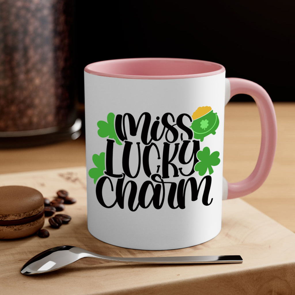 Miss Lucky Charm Style 48#- St Patricks Day-Mug / Coffee Cup