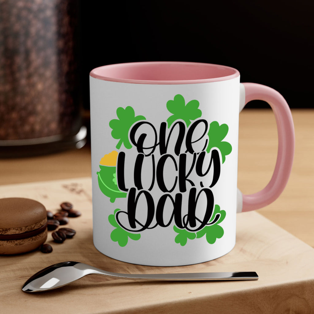 One Lucky Dad Style 43#- St Patricks Day-Mug / Coffee Cup
