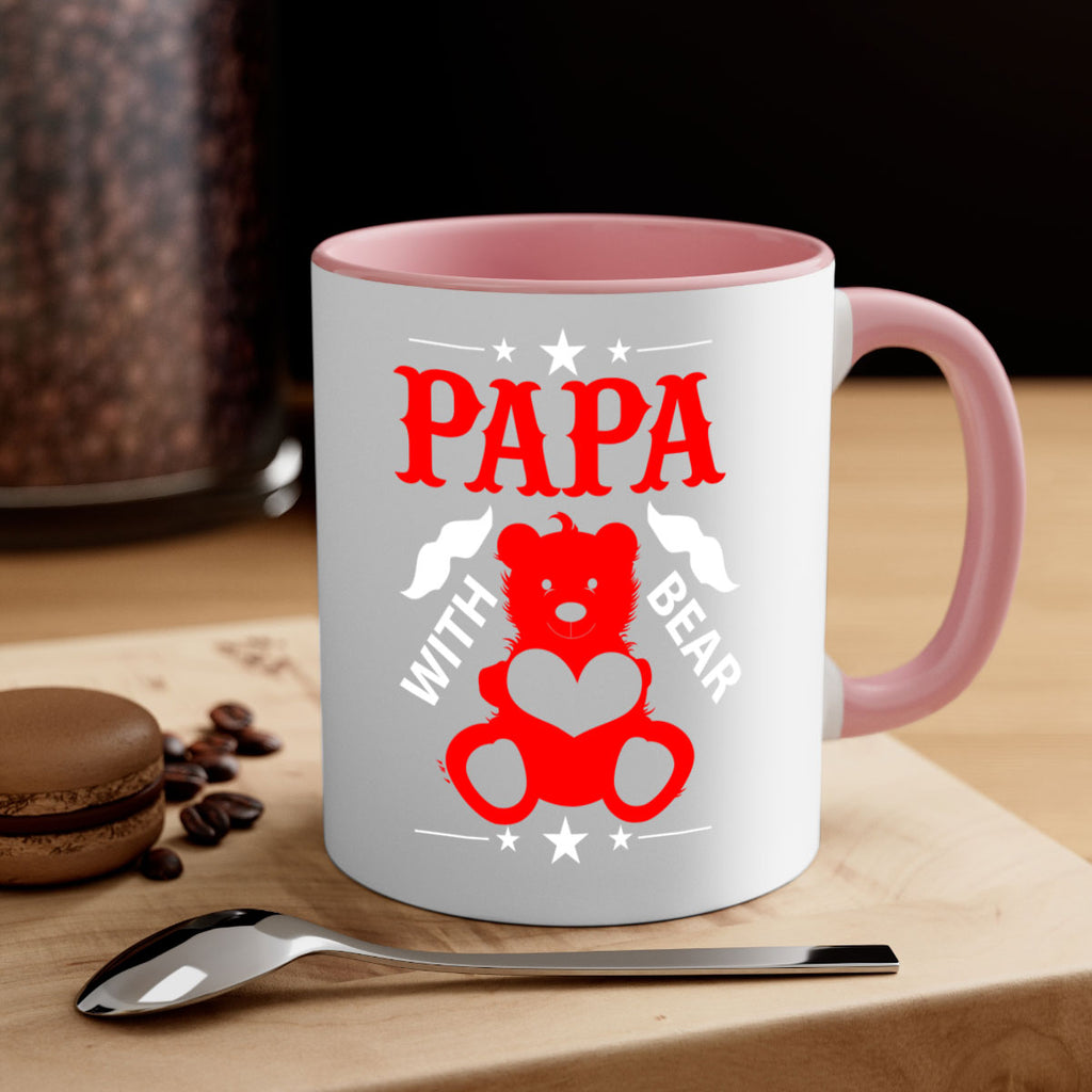 PAPA WITH BEAR 112#- grandpa-Mug / Coffee Cup
