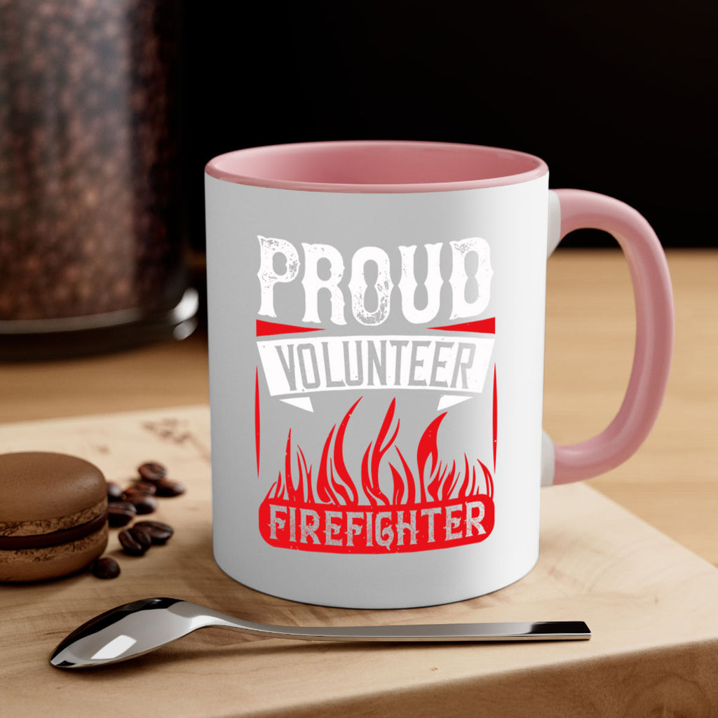 Proud Volunteer Firefighter Style 35#-Volunteer-Mug / Coffee Cup